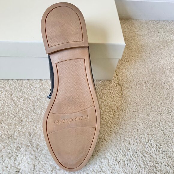 EUC Franco Sarto Hadden Leather Loafers, Black, Size 7.5 - Picture 12 of 12